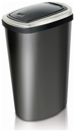 Addis - 40 Litre Press Top Bin - Matt Black